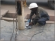 Electricité | Pose des nouveaux Poteaux à Kintambo